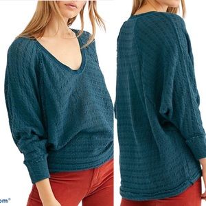 Free People Thien's Hacci Sweater size M